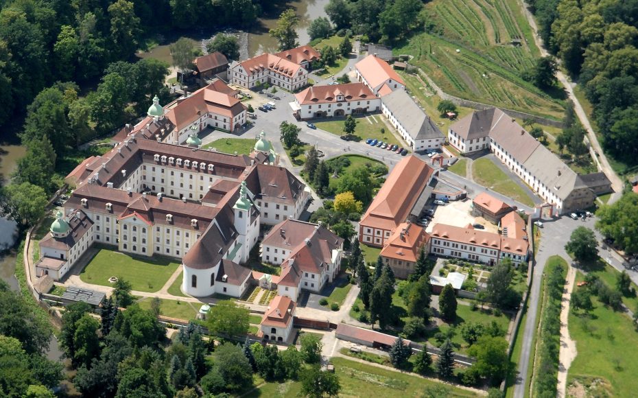 Luftbild Kloster St. Marienthal
